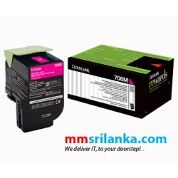 Lexmark 708HK Black High Yield Toner Cartridge